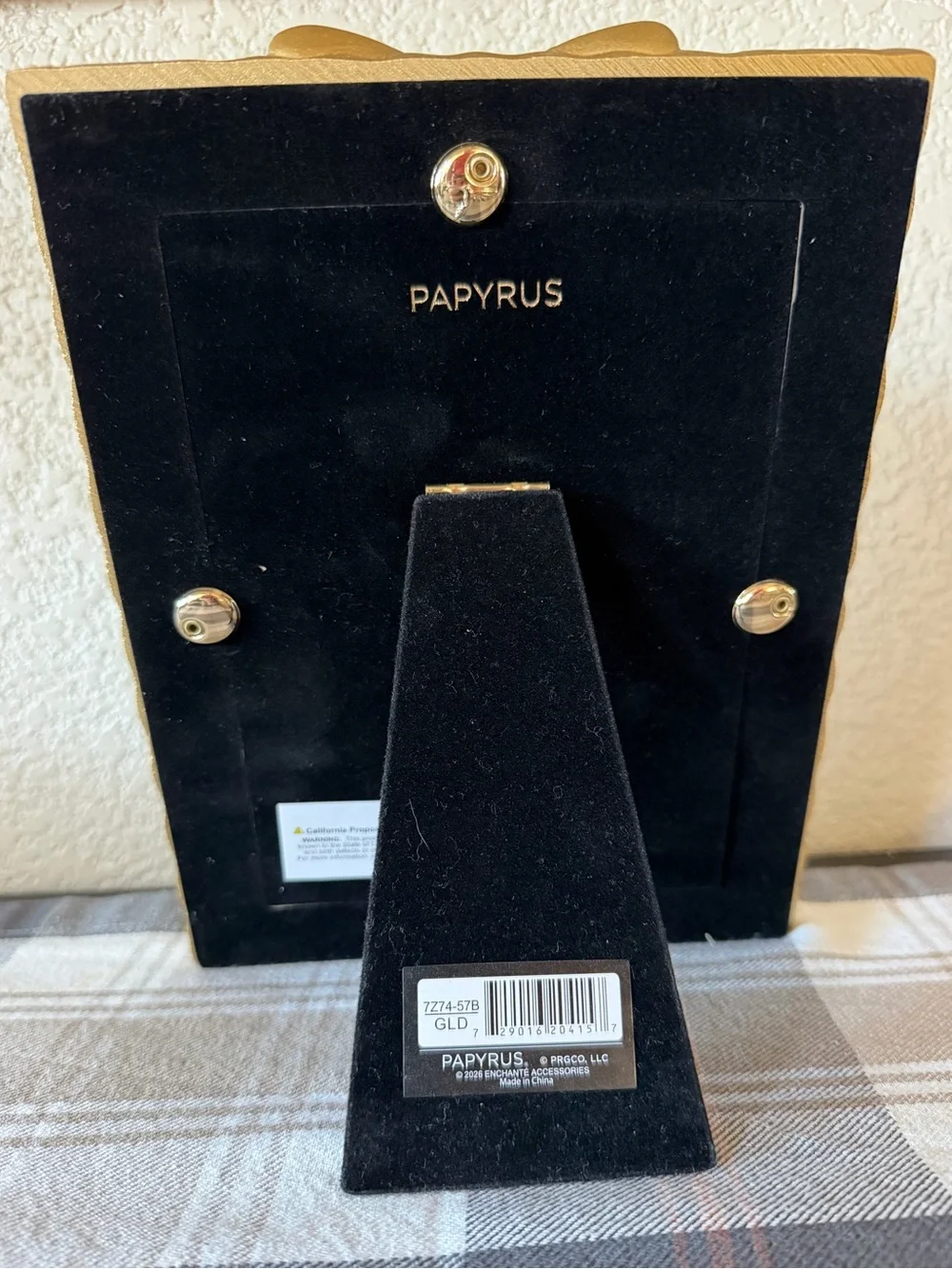 Papyrus brushed gold